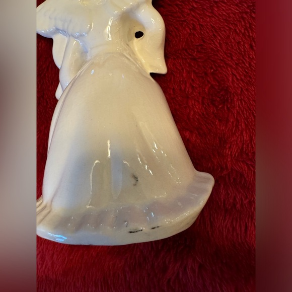 Vintage Violin Playing Angel Ceramic - Picture 6 of 7